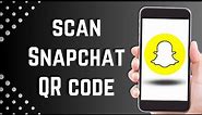 How to Scan QR Code on Snapchat
