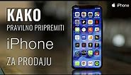 iPhone | PRIPREMA ZA PRODAJU | Brisanje svih podataka