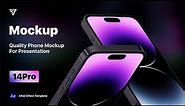 Phone 14 Pro / Mockup Presentation ( After Effects Template)