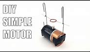 Build a Simple Electric Motor | Science Project