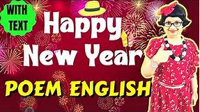 Happy New Year 2023 POEM IN ENGLISH/English Poem On NEW YEAR/Happy New Year POEM RECITATION