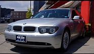 2003 BMW 7-Series 745Li Luxury Rear Seat Package