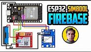 ESP32 SIM800L Firebase | Send GPS Data to Server