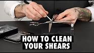 Love Thy Tool: How to Clean & Oil Your Haircutting Shears
