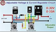 0-30v 0-10A variable power supply Adjustable voltage and current