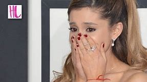 Ariana Grande Cries At Grammys Over Her Hair Falling Out