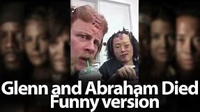 Glenn and Abraham Died, funny version The Walking Dead, Season 7