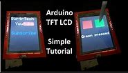 TFT LCD 2.4" Touch screen shield tutorial for beginners