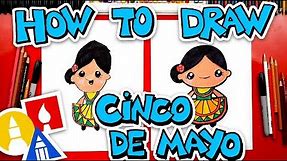 How To Draw A Cinco de Mayo Girl
