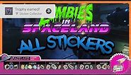 ZOMBIES IN SPACELAND: STICKER COLLECTOR ACHIEVEMENT GUIDE / ALL BUILDABLES (COD ZOMBIES)