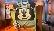 New Minnie Mouse Safari Loungefly Backpack At Animal Kingdom! | Chip and Company