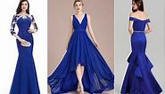 Beautiful Long Blue Evening Dresses