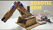 How to make robotic arm Using Servo And Adruino | Arduino Project
