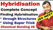 Chemical Bonding 08 | Hybridisation | How to Find Hybridisation | Hybridisation of Atom IIT JEE NEET