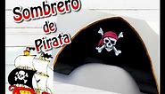 Como Hacer Sombrero de Pirata con Cartulina