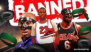 The 9 items banned from the NBA