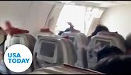 Passenger opens emergency exit door during flight | USA TODAY