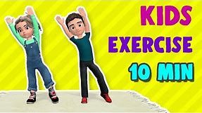 Kids Exercise: Burn Fat in 10 Minutes!