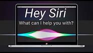 How to Activate Siri on MacOS by Voice - Enable Hey Siri on Mac!