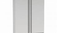 Kutano 2-Door Reach-In Refrigerator, Stainless Steel