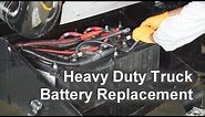 Heavy Duty Truck Battery Replacement - The Battery Shop