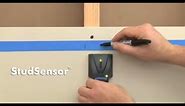 How to Use a Zircon StudSensor Stud Finder to Find Wall Studs