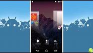 How to rearrange home screens in Android 4.4 KitKat