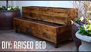 DIY: Raised Bed Patio Planter