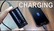 How to make an emergency cell phone charger | 2 AA batteries