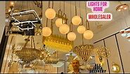 Lights for Home in Bhagirath Palace Light Market Chandni Chowk Kirti Nagar Furniture Market Delhi
