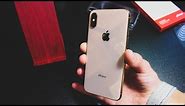 Apple iPhone XS Gold 64GB Unboxing