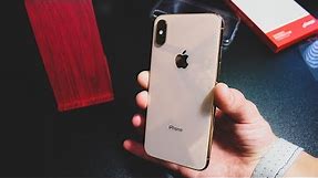 Apple iPhone XS Gold 64GB Unboxing