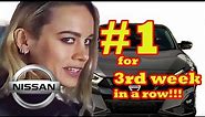Brie Larson´s Nissan comercial #1 for 3rd week in a row!!!!
