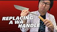 How to Rehandle Your Japanese Kitchen Knife