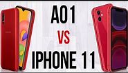 A01 vs iPhone 11 (Comparativo & Preços)