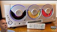 The Coolest CD Player EVER? 2004 Emerson Triple Play MS3103 CD Changer Stereo System
