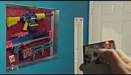 roblox arsenal IRL guns wall