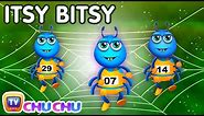 Itsy Bitsy Spider Nursery Rhyme With Lyrics - Cartoon Animation Rhymes & Songs for Children