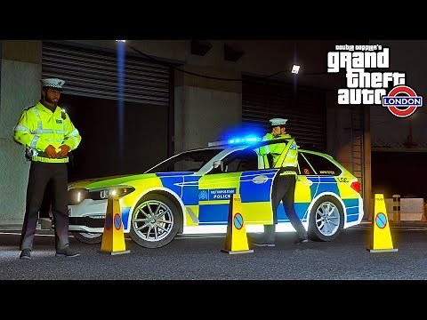 Traffic Policing at 1AM | UK Police Simulator | GTA 5 LSPDFR Mod