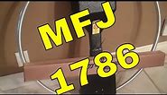MFJ-1786 MAGNETIC LOOP ANTENNA FULL SETUP VIDEO