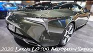 2020 Lexus LC 500 Inspiration Series Exterior and Interior Walk Around