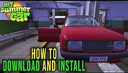 SKODA 120 - HOW TO DOWNLOAD AND INSTALL CORRECTLY - My Summer Car Tips #42 | Radex