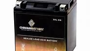 Chrome Battery Ytx30L-Bs High Performance - Maintenance Free - Sealed Agm Motorcycle Battery