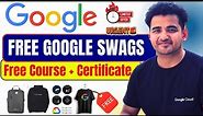 Free Google Swags for Everyone 🔥 Free Google T-shirts | Free Training + Certificate by Google Cloud