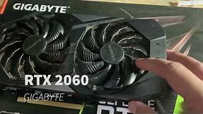 GIGABYTE RTX 2060 OC WINDFORCE (GPU Cleaning and Disassembly)