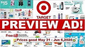 Target Preview Weekly Ad | Target Weekly Ad May 31,2020 | Target Bogo One By One Weekly Ad
