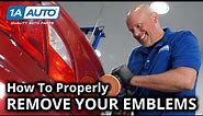 The Right Way to Remove Emblems, Badges and Stickers From Your Car or Truck Without Damaging It!