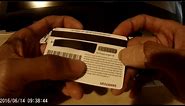 How to remove scratch off PIN cover label on gift/phone cards quickly, easily, cleanly!