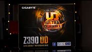 Gigabyte Z390 UD Motherboard Unboxing