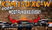 2024 KTM 150 XC-W First Ride & Impressions